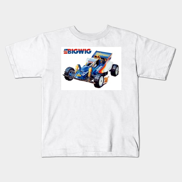 Classic Radio Controlled Race Car - BigWig Kids T-Shirt by Starbase79